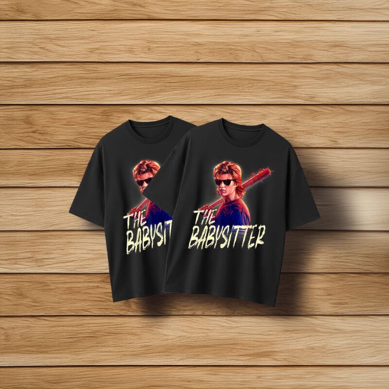 Stranger Things Steve The Babysitter Portrait T-Shirt