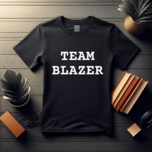 Team Blonde Blazer Superhero Dispatch Shirt