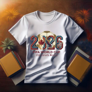 USA Canada Mexico Soccer Fan Tee