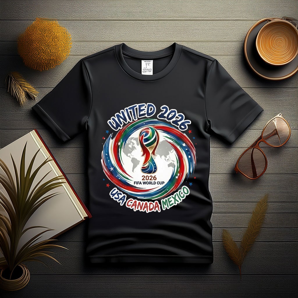 USA Canada Mexico World Cup T-Shirt – Celebrate the 2026 FIFA World Cup