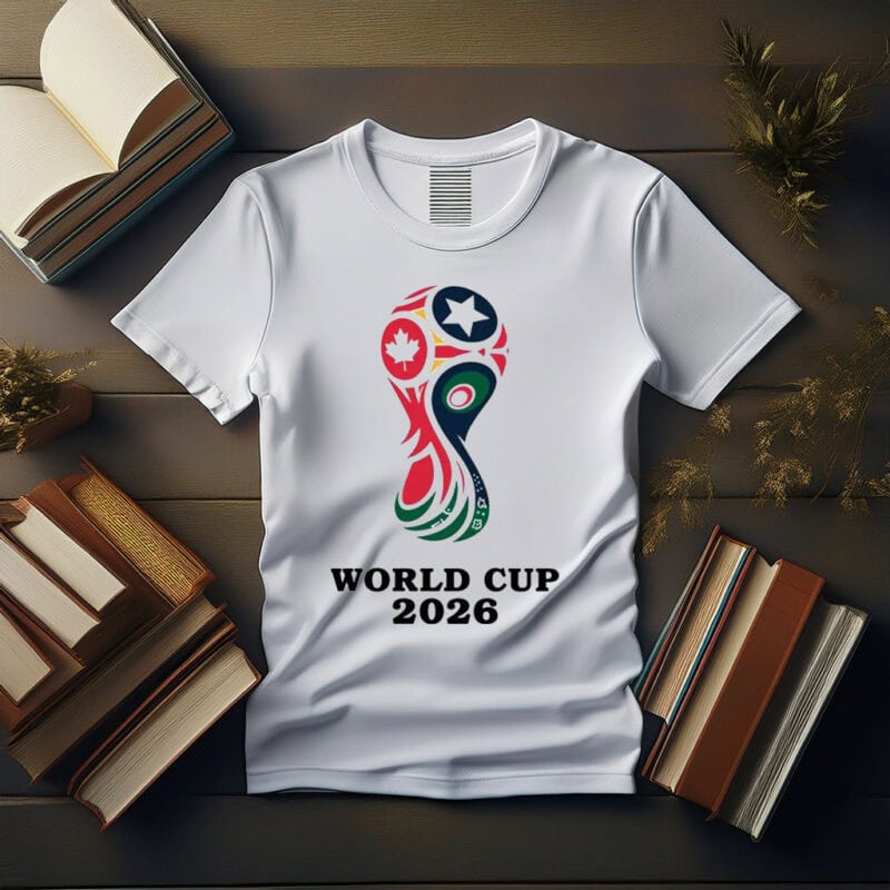 USA Canada Mexico World Cup T-Shirt – Celebrate the Host Nations of FIFA 2026