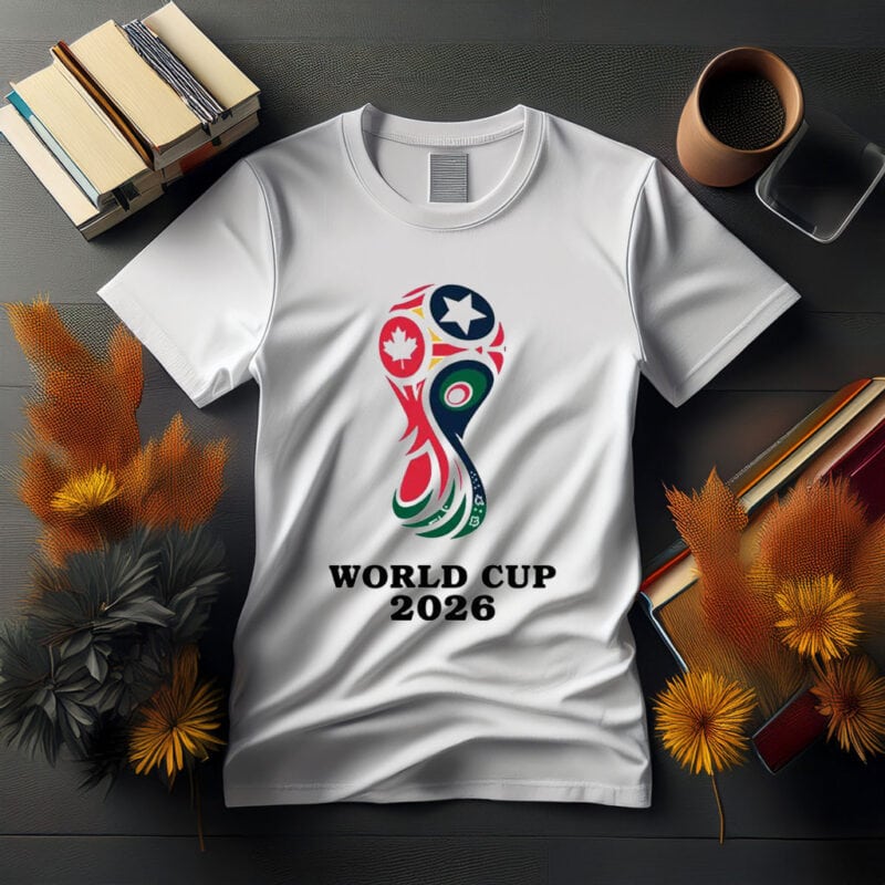 USA Canada Mexico World Cup T-Shirt – Celebrate the Host Nations of FIFA 2026
