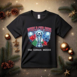 USA Mexico Canada World Cup 2026 Tee