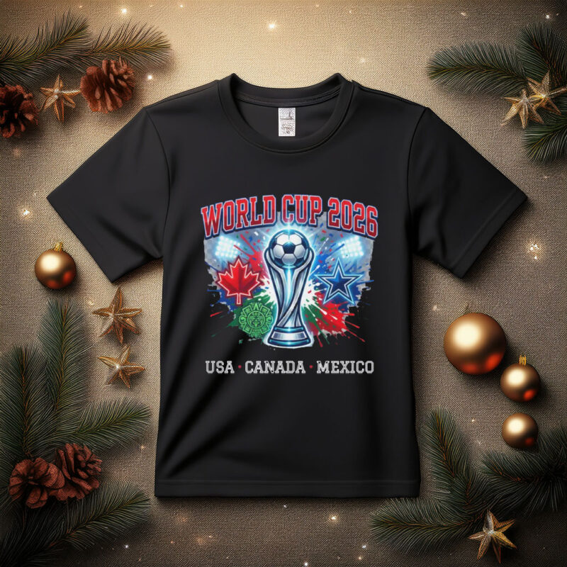USA Mexico Canada World Cup 2026 Tee