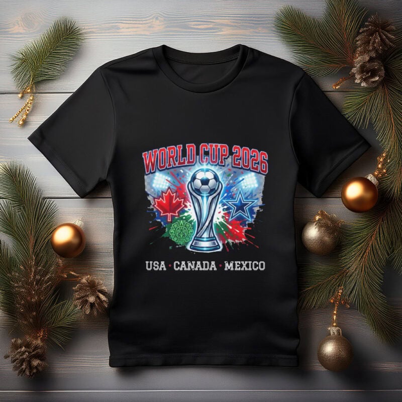 USA Mexico Canada World Cup 2026 Tee