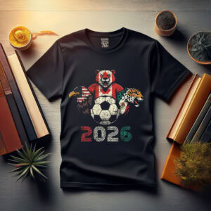 World Cup 2026 Fan T-Shirt – Celebrate the Global Football Event