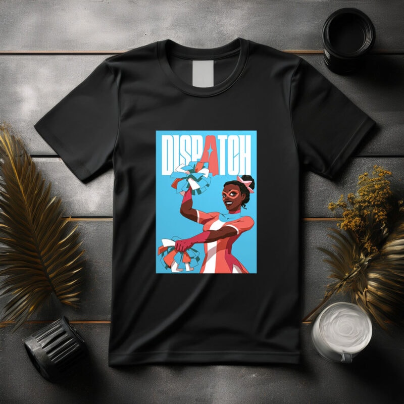 Dispatch Cheerleader Superhero Shirt