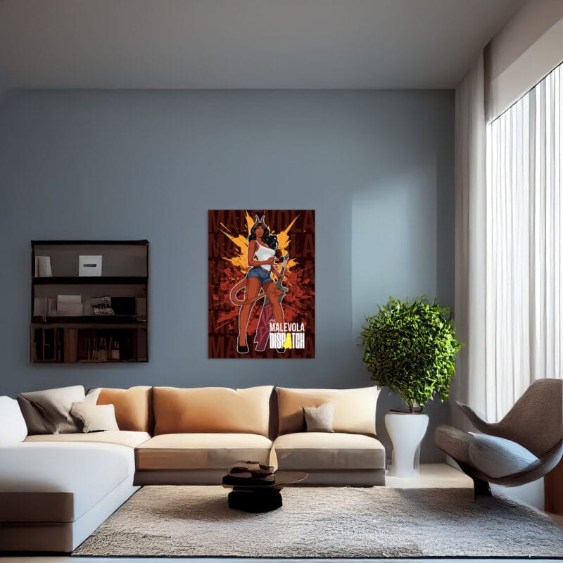 Malevola Dispatch Devil Girl Poster