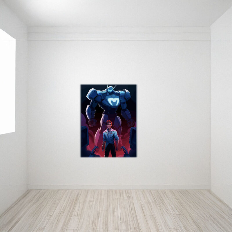 🔥 Dispatch Confrontation Poster – Dynamic Showdown Art Print for Fans & Collectors 🔥