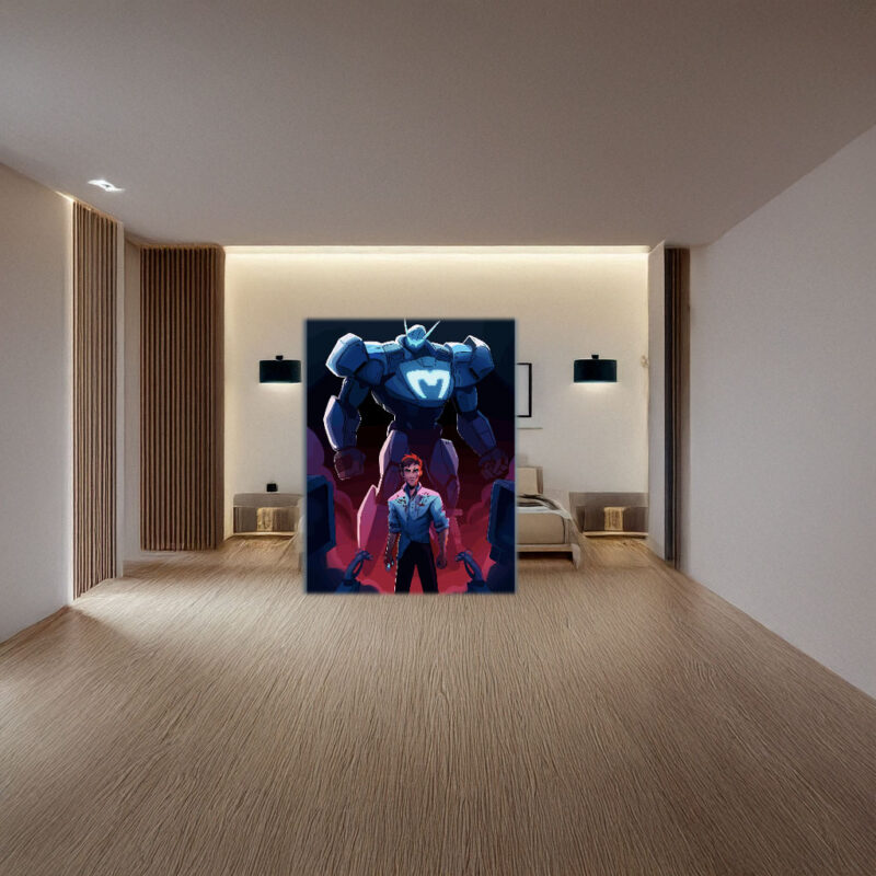 🔥 Dispatch Confrontation Poster – Dynamic Showdown Art Print for Fans & Collectors 🔥